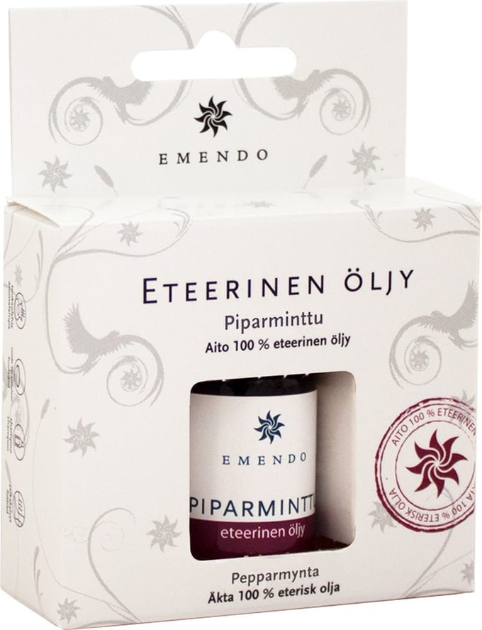 Emendo Pepermunt olie 10 ml - piparminttu - Aromatherapie