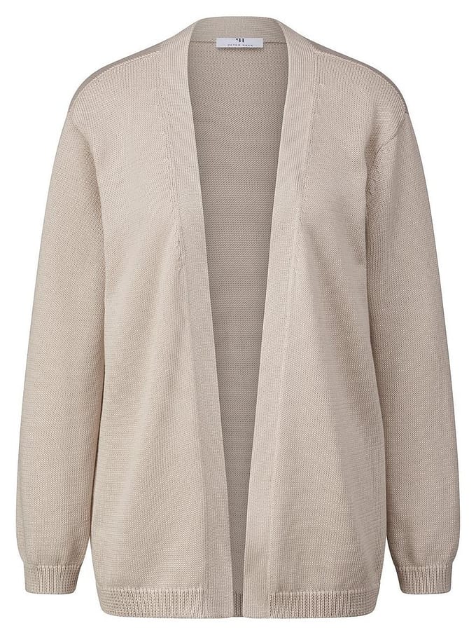 Vest lange mouwen Van Peter Hahn beige