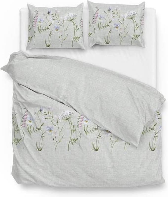 Zohome Maddelena Dekbedovertrek - Extra breed - 260x200/220 cm - White