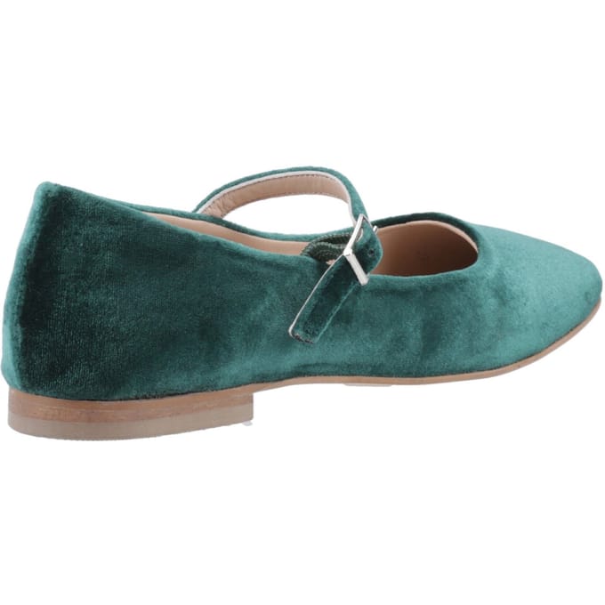 Hush Puppies Pasha Fluwelen Dames Jade Schoenen