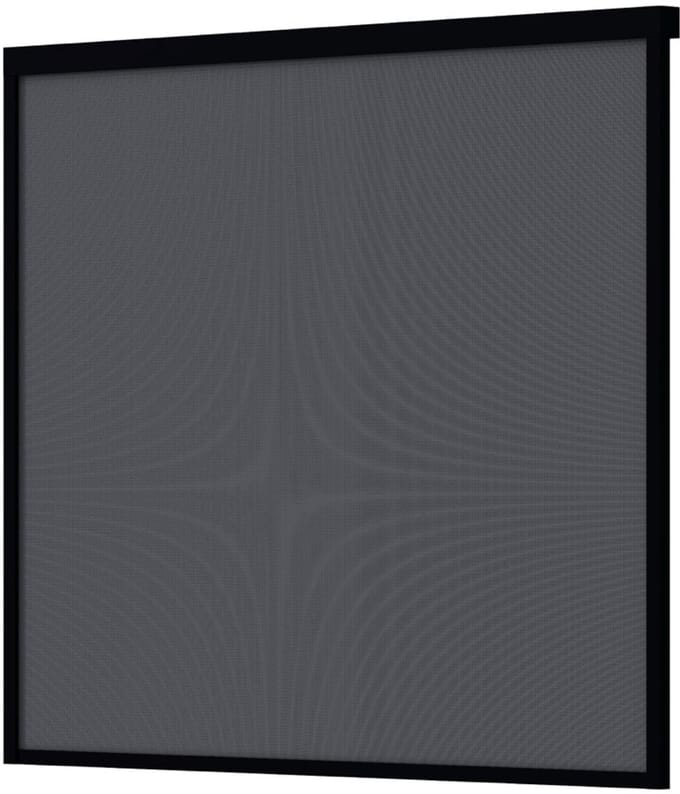 Windscreen voor pergola 279cm (lengte) x 236.5cm (hoogte) RAL 9005 zwart
