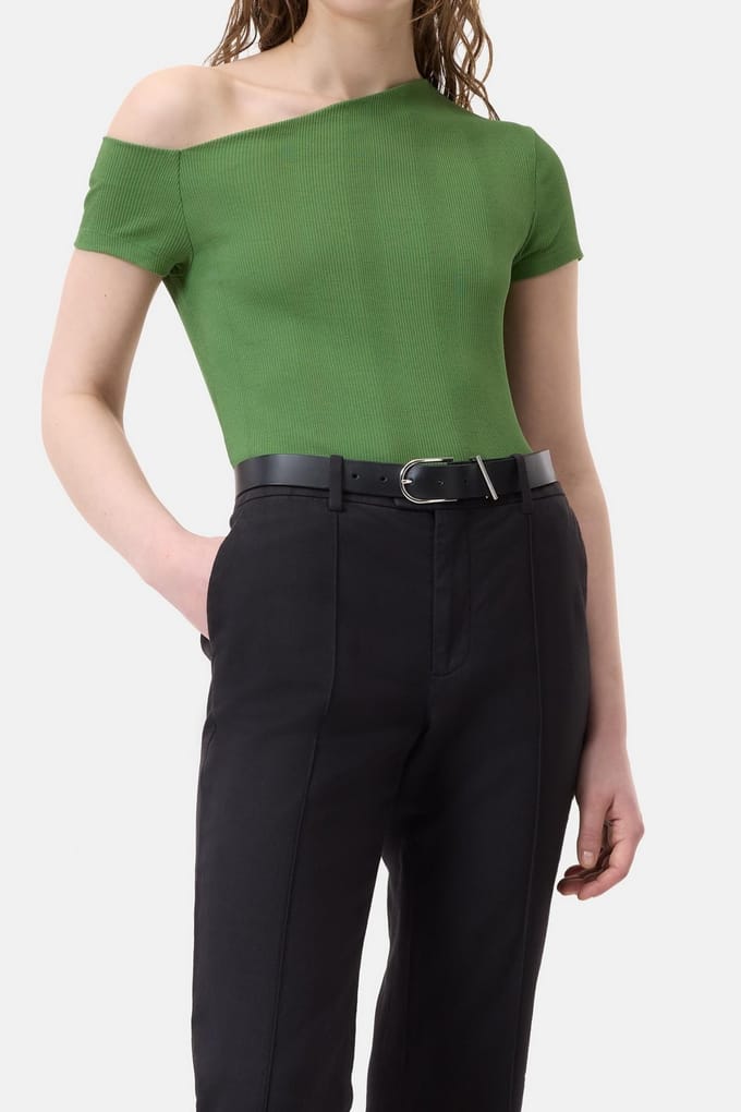 Closed Asymmeric Top Matcha Green Größe: XL | Hemden Outlet | Damen | Grün