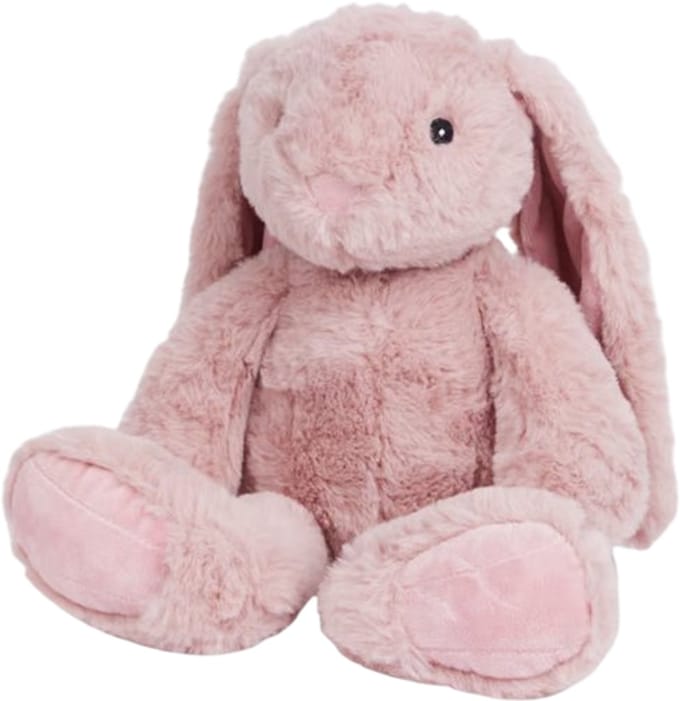 Mini Matters - Konijnenknuffel - Teddypluche - Roze - vanaf 0 jaar - 40 cm - Kraamkado