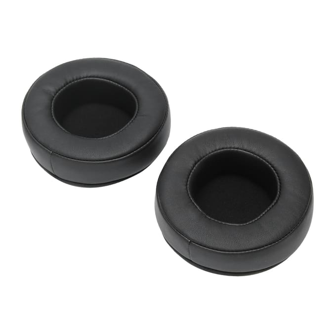 2 stuks 90 mm hoofdtelefoon oorkussen universele stereo headset oorkussen vervangingsonderdelen black