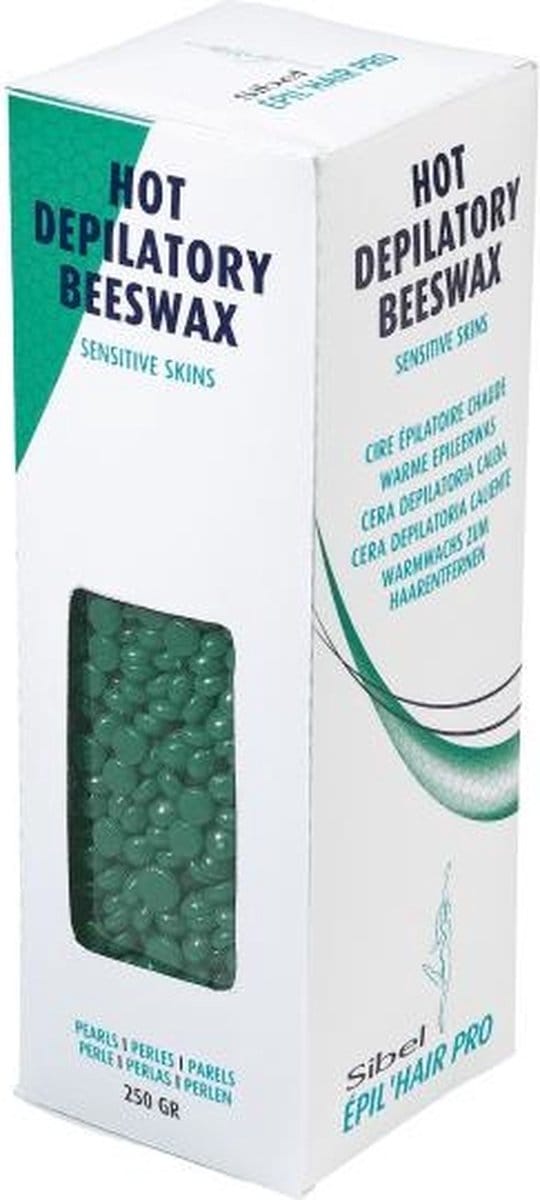 Sibel Epil Pro Hot Wax Pearls Green Sensitive Skin 250 gr