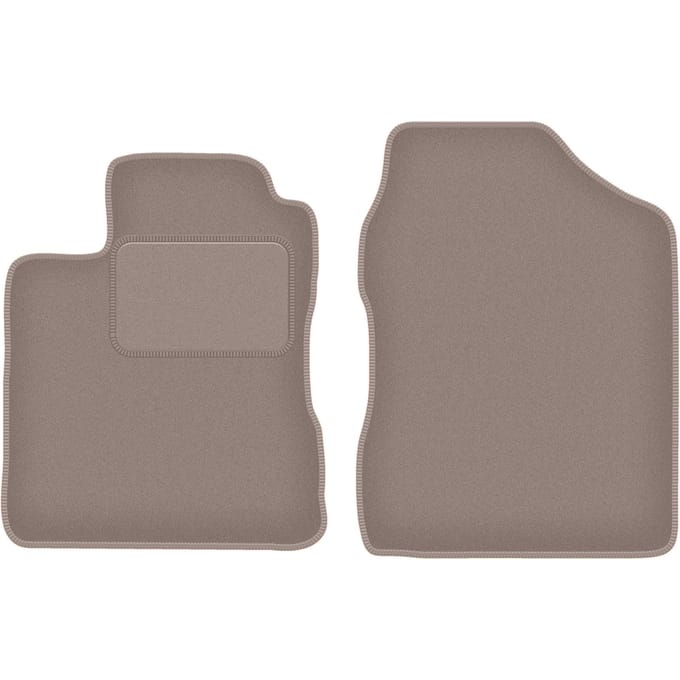 Beige voormatten voor: Daihatsu Cuore VI hatchback (2003-2007)