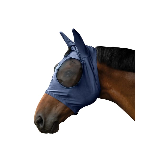Elastisch paardenvliegenmasker HKM