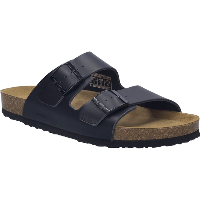 JOSEF SEIBEL Josef 01 Leren Heren Slippers - Zwart - 41