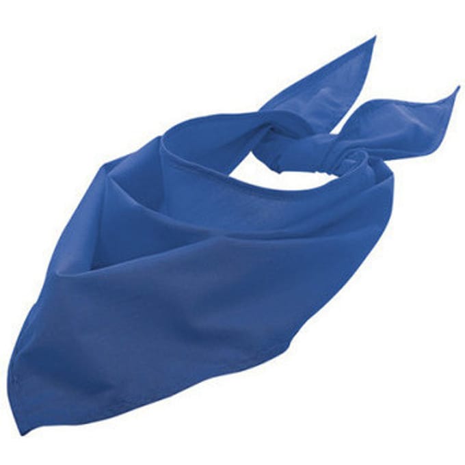 Sjaal Sols Koningsblauwe bandana - Nekdoekaccessoire