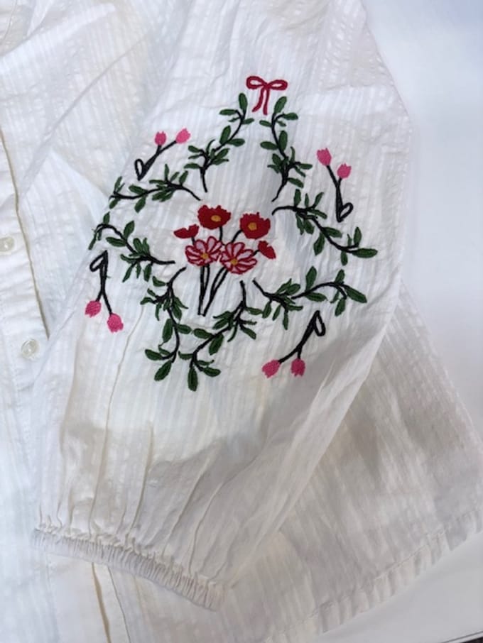 PIECES - PCSIKKA LS SHIRT MPA WVN BC - Meisjes - Blouses