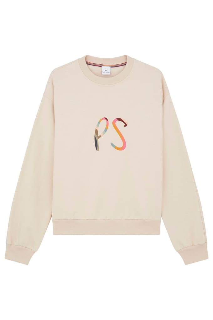 Paul Smith Womens Swirl Logo Sweatshirt Tan Taglia: S | Maglioni a maglia Outlet | Donna