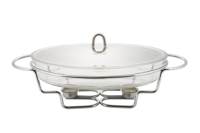 Kinghoff 1411- Warmhoudschaal - Rechaud - rond - 3.2 liter