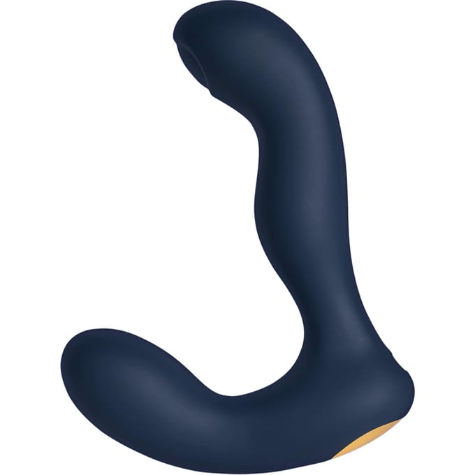 SVAKOM - Iker Neo - Interactieve Pulserende Prostaat Vibrator, Appbediening - Marineblauw