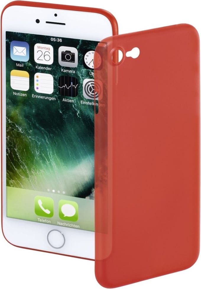 Hama Cover Ultra Slim iPhone 7 rood