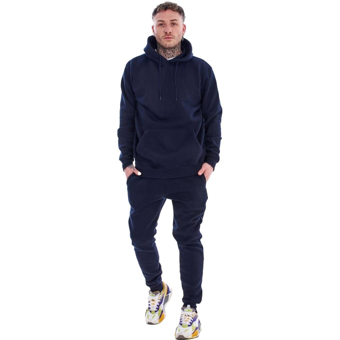Kruze Heren Pullover Hoodie Tracksuit Set