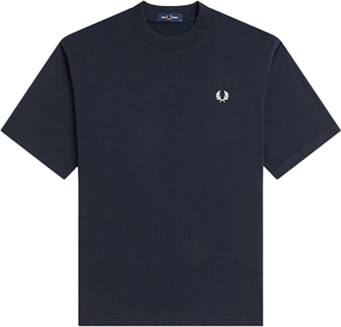 Fred Perry Relaxed Back Graphic T-Shirt - Blauw- Heren, Blauw L