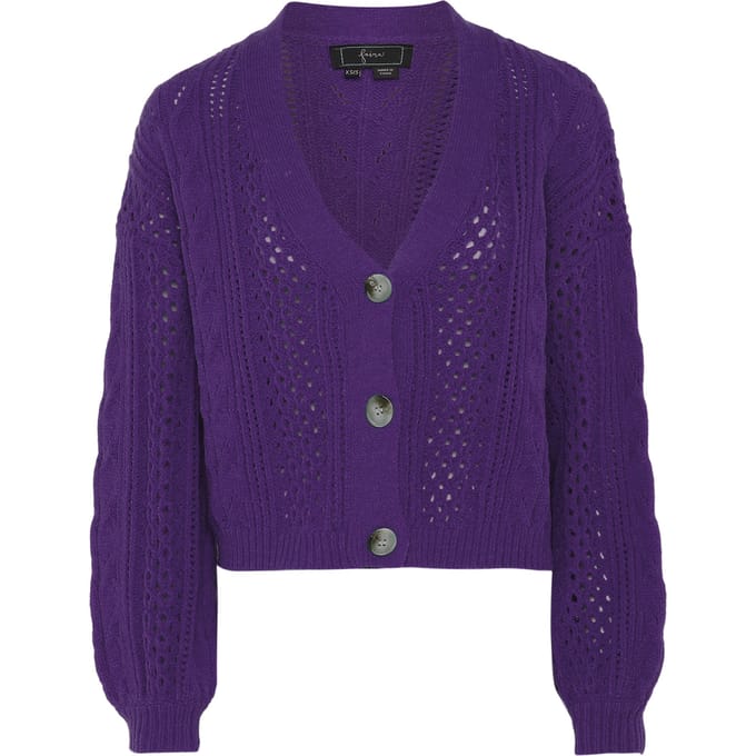 Faina Vest Dames paars