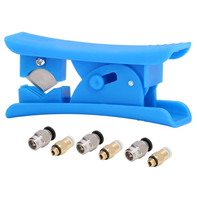 PTFE Buis met Buisknipper Pneumatische Koppelingen Afstandsvoedingskit 3D-printer Accessoires blue