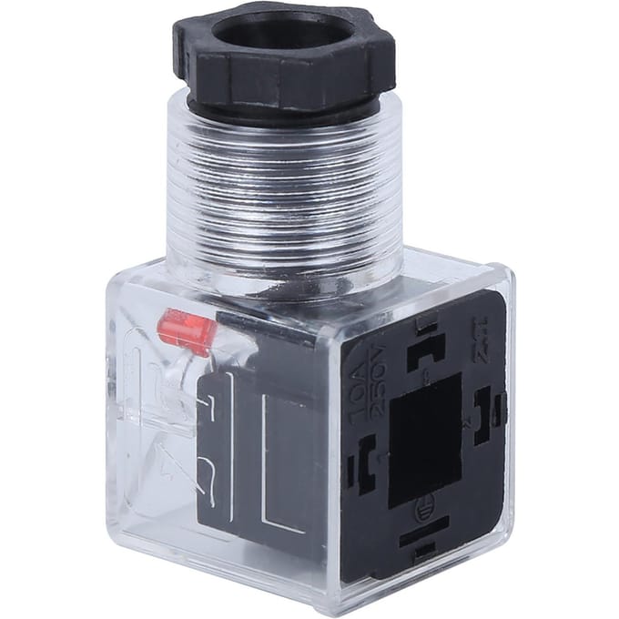 5 Stuks Solenoïde Spoel Stekker Hydraulische Klep Transparant Spanning Universele Accessoires DC24
