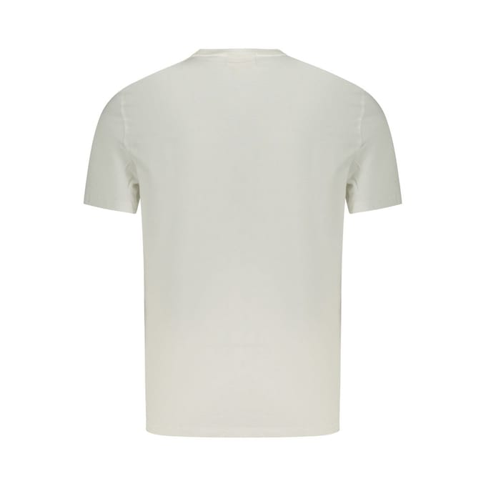 Calvin Klein Witte Katoenen heren T-shirt