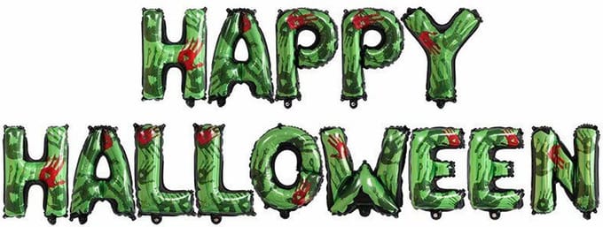 Halloween Decoratie Ballonnen Happy Halloween Versiering Halloween Slinger Accessoires – 1 Stuk