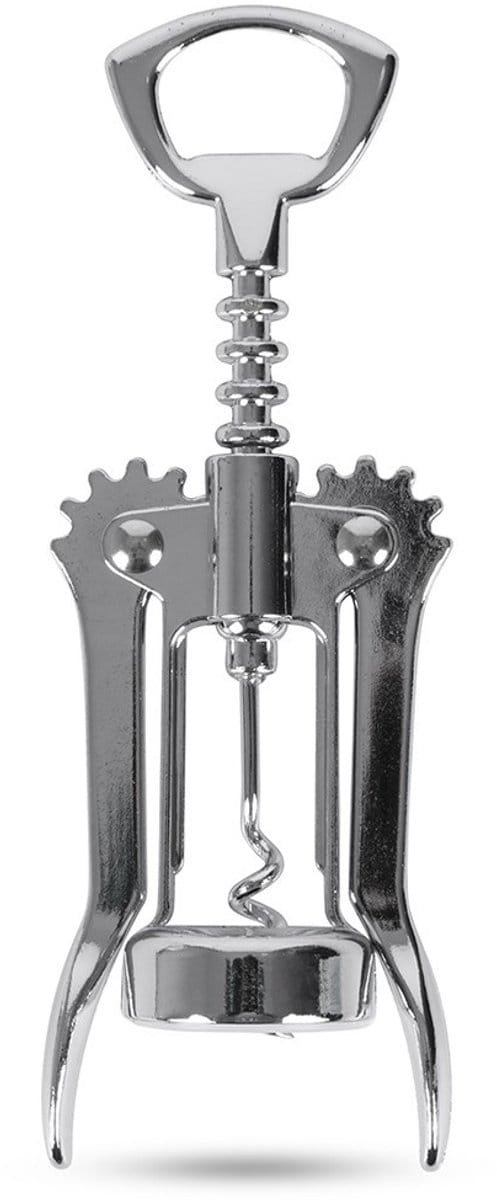 Excellent Houseware - Stalen Kurkentrekker - 17 cm - Zilver