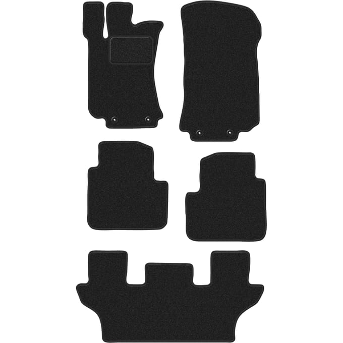 ANTHRA automatten voor: Mercedes R251 / V251 7 zitplaatsen (2005-2013)