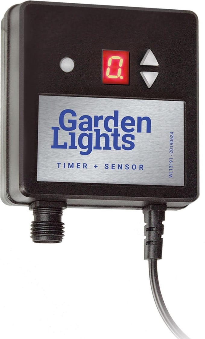 Garden Lights Schemerschakelaar Met Timer 12v 150 W Zwart