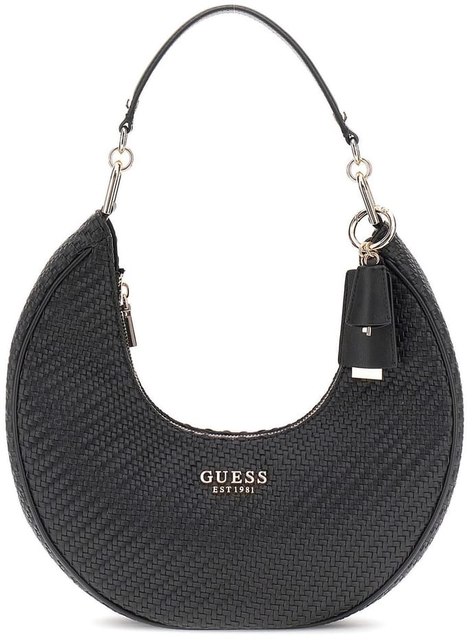 GUESS Schoudertas Mirema Hobo Shoulder Bag Black Zwart