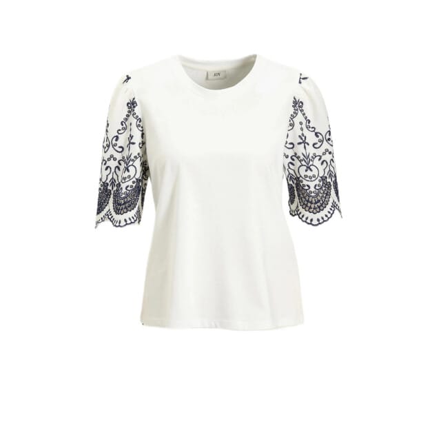 Jacqueline de Yong Oma broderie anglaise top