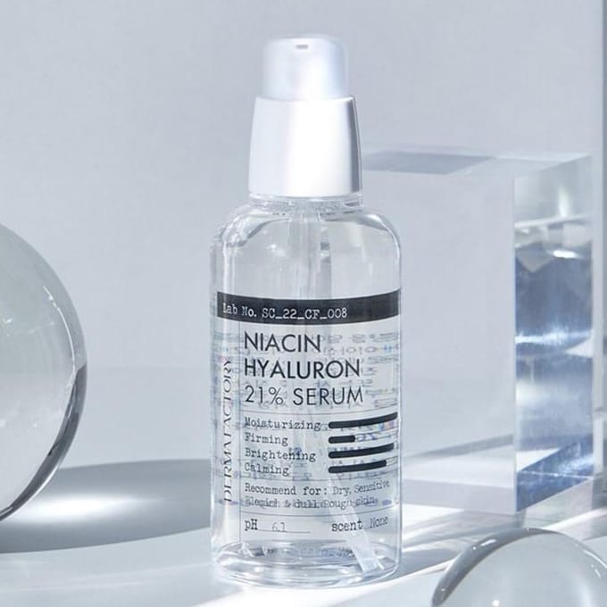 Dermafactory Niacine Hyaluron 21% Serum 80ml 1 PCS gray