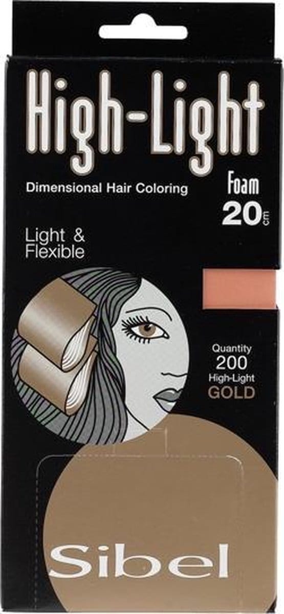 Sibel Hi Lite Foam Gold km 200st  9,5x20cm