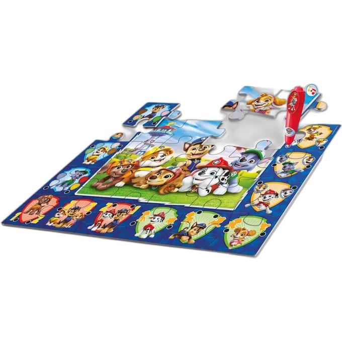 Clementoni - Paw Patrol - Interactieve Vloerpuzzel - 24 stukjes