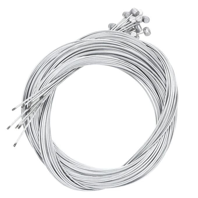 20PCS Métal 2,5M Longueur 1,6mm Épais Vélo Électrique Arrière Câble Noyau Ligne de Frein Accessoire de Cyclisme white