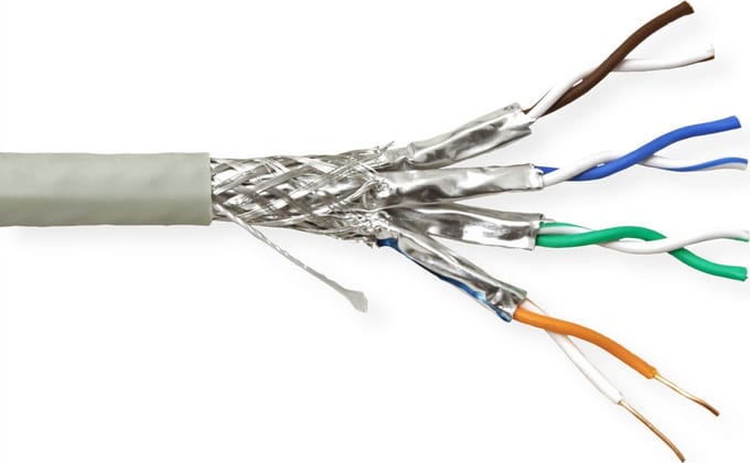 VALUE S/FTP Kabel Cat.6A (Class EA), Massief, Eca, 300 m
