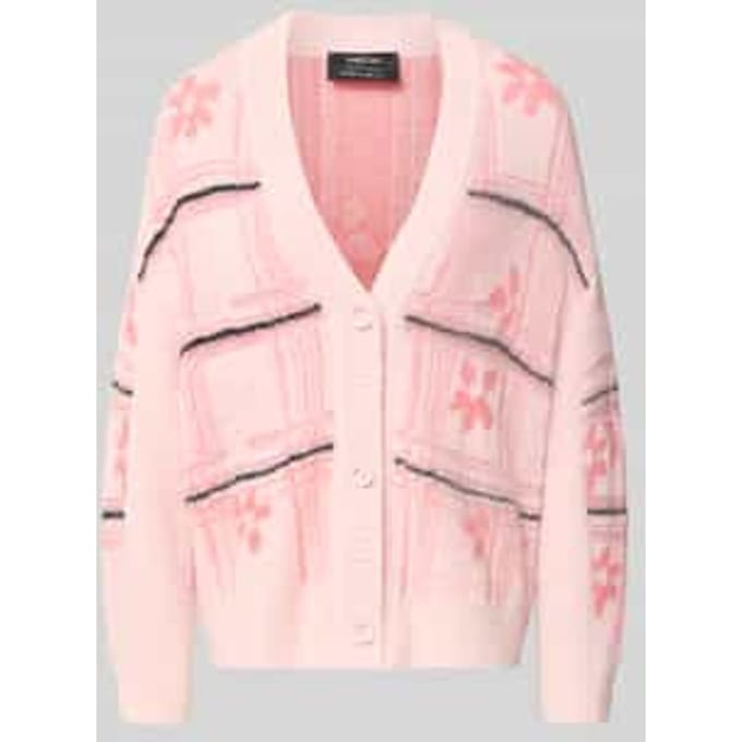 Oversized cardigan met mohairgehalte van mix van alpaca en mohair