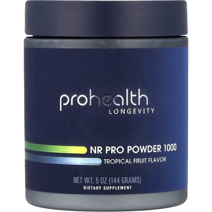 ProHealth Longevity, Poudre NR Pro 1000, Fruits Tropicaux, 144g (5 onces)