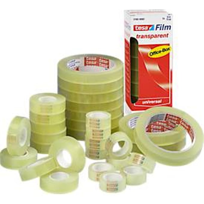 tesa OFFICE-BOX 57403-00002-01 tesafilm Transparant (l x b) 66 m x 12 mm 12 stuk(s)