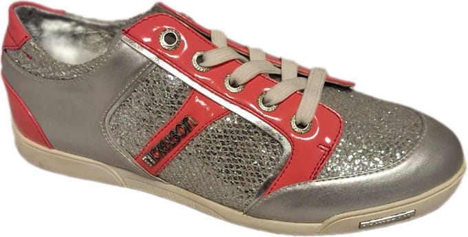 NICKELSON-SNEAKER-SILVER/PINK-41
