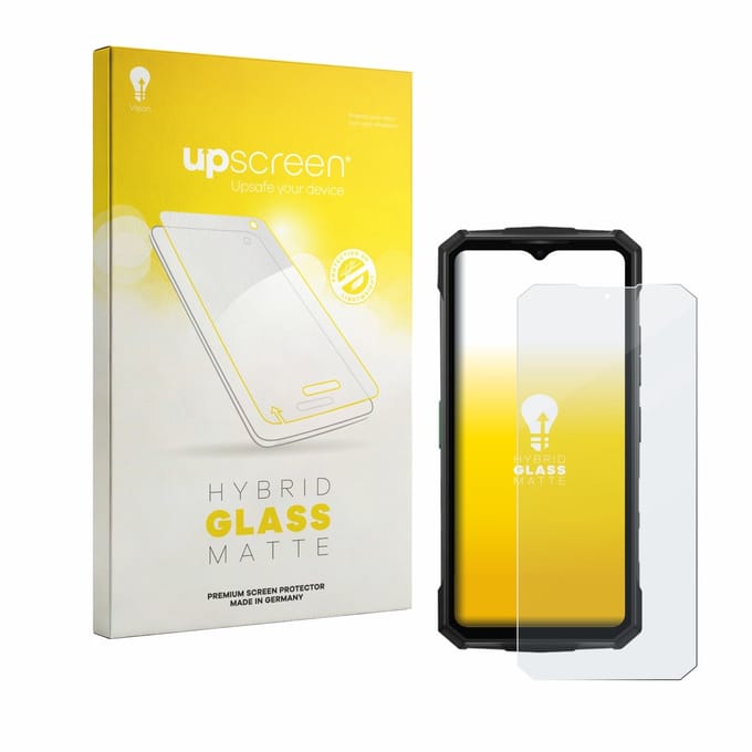 upscreen - Screenprotector voor Doogee Fire 7 Pro - Folie Beschermfolie Beschermglas matte