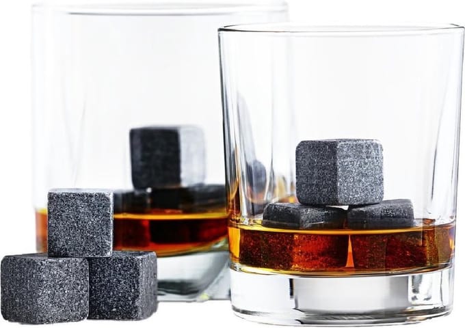 Whiskey Stenen Whiskey Stones Whiskeystenen Luxe Herbuikbare Ijsblokjes - 9 stuks