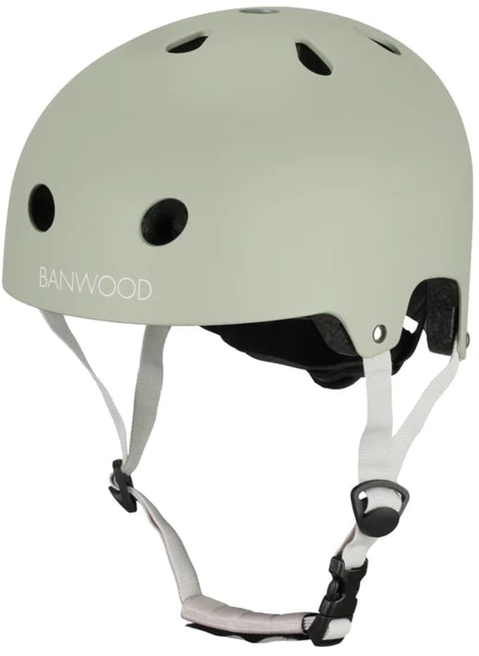 Banwood Kids Eco Fietshelm - Olive -helm - kinderhelm