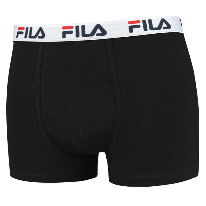 Fila Boxershorts Mannen 2 pack zwart maat M