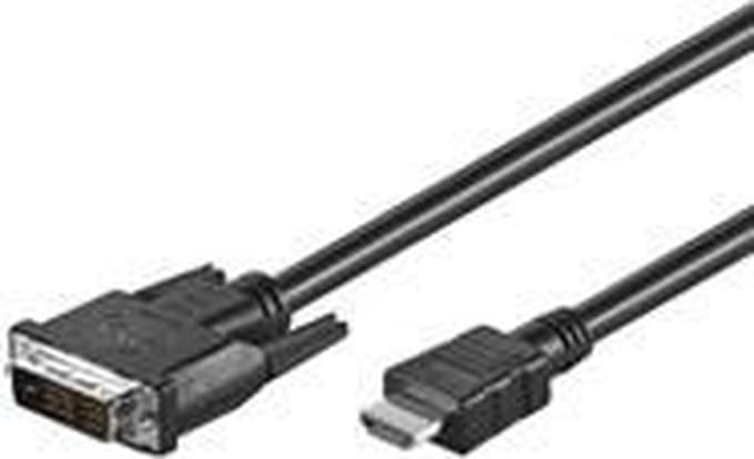 Pro DVI-D/HDMI kabel vernikkeld