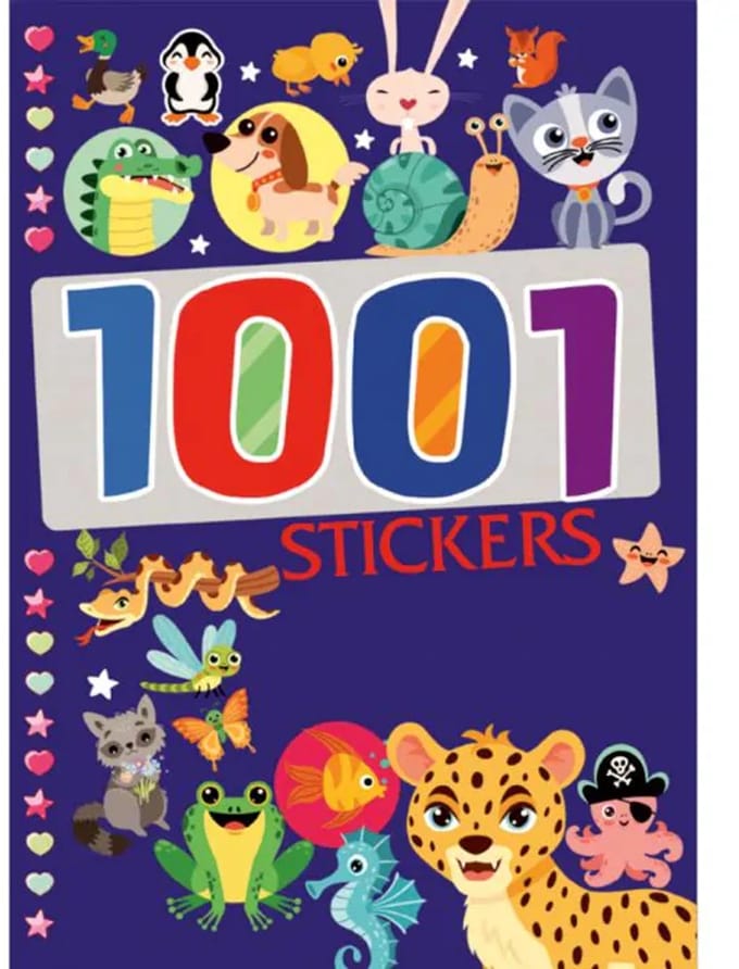 Stickerboek 1001 Stickers - UNI