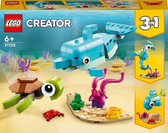 LEGO Creator Dolfijn en Schildpad - 31128