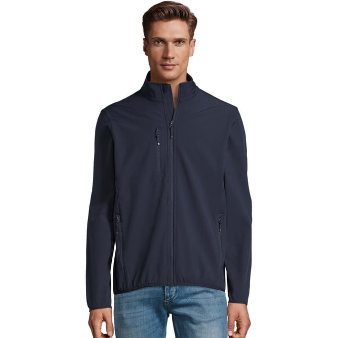 SOLS Heren Radian Soft Shell Jacket (Afgrond blauw)