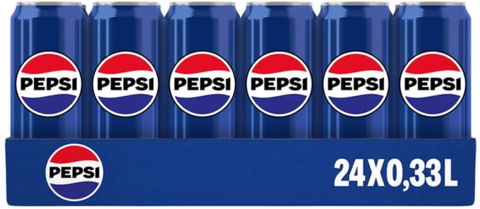 Pepsi - Regular - 24 x 330 ml - Tray