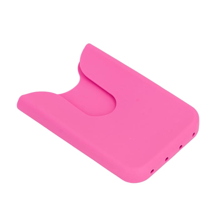 Bogged Bag Telefoonhouder Silicone Stijlvol Gemakkelijke Toegang Mobiele Telefoonhoes Bogged Bag Accessoire Roze rozerode kleur