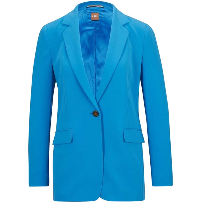 Boss Jocaluah-colbert voor dames (Helder Blauw)
